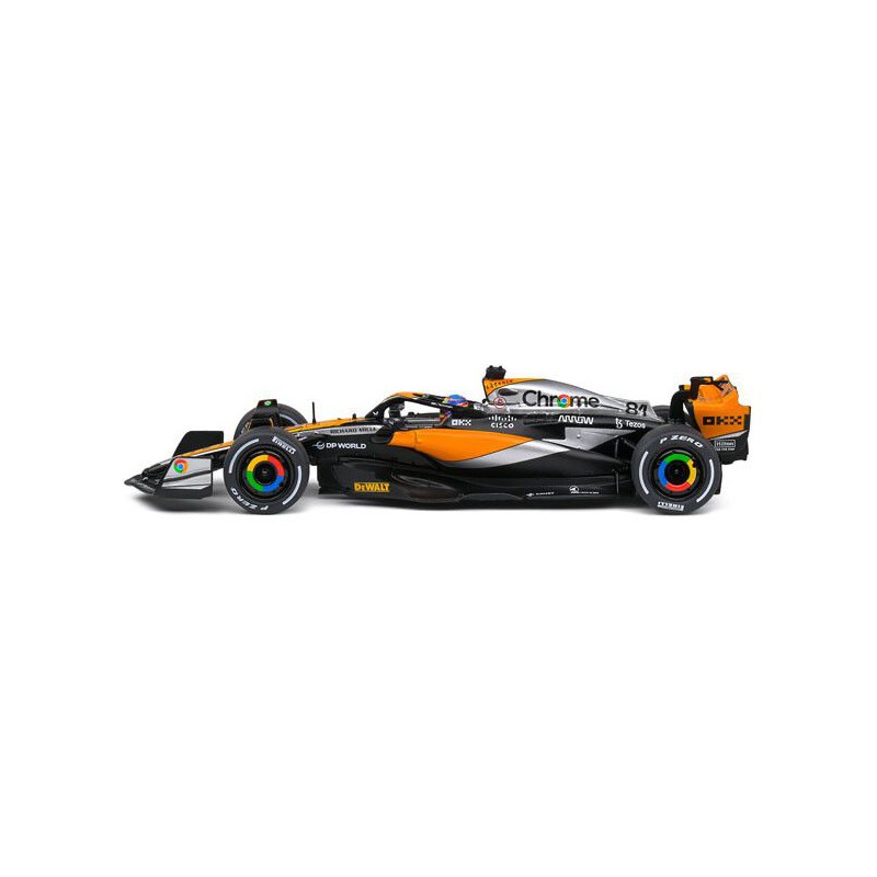 McLaren MCL60 F1 O. Piastri Great Britain '23 (Zwart\Oranje) - 1:43 - Solido
