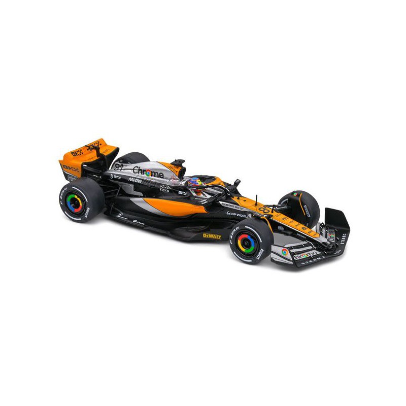 McLaren MCL60 F1 O. Piastri Great Britain '23 (Zwart\Oranje) - 1:43 - Solido