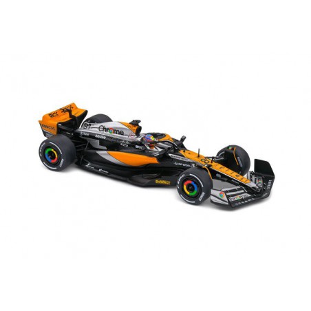 McLaren MCL60 F1 O. Piastri Great Britain '23 (Zwart\Oranje) - 1:43 - Solido