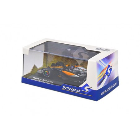 McLaren MCL60 F1 O. Piastri Great Britain '23 (Zwart\Oranje) - 1:43 - Solido