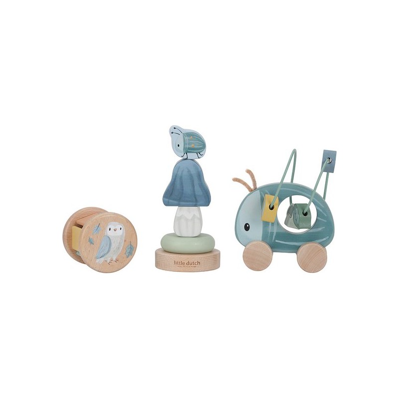 Giftset hout, Forest Friends - Little Dutch
