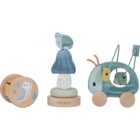 Giftset hout, Forest Friends - Little Dutch