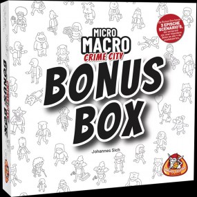 Micro Macro: Crime City -Bonus box   White Goblin Games