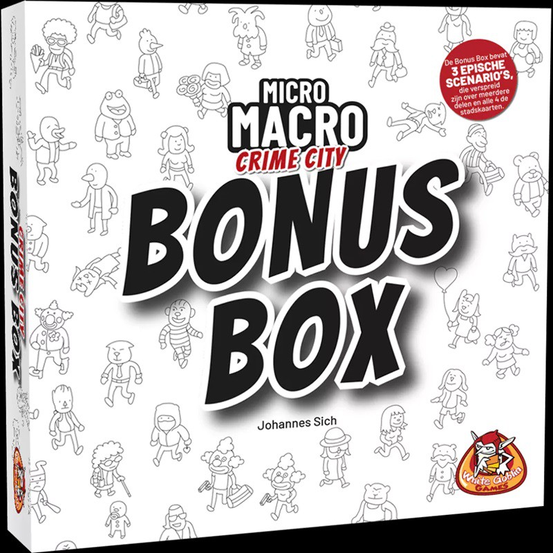 Micro Macro: Crime City -Bonus box   White Goblin Games