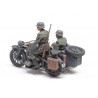 KS600 Motorcycle & Sidecar 1:35, Tamiya