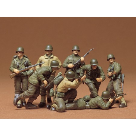 U.S. Infantry Figures (West European Theater) 1:35, Tamiya