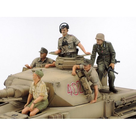 Panzerkampfwagen IV Ausf.G  & Motorcycle SET (Noord Africa) 1:35, Tamiya