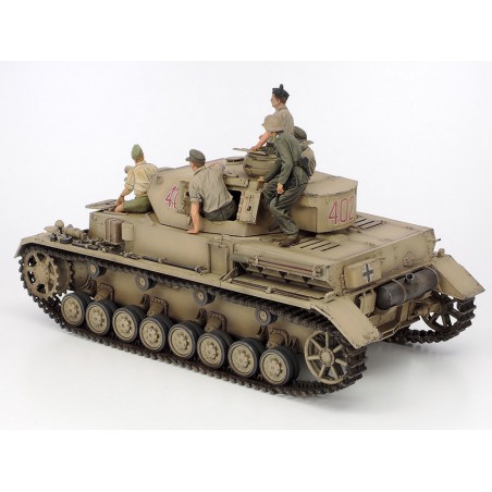 Panzerkampfwagen IV Ausf.G  & Motorcycle SET (Noord Africa) 1:35, Tamiya