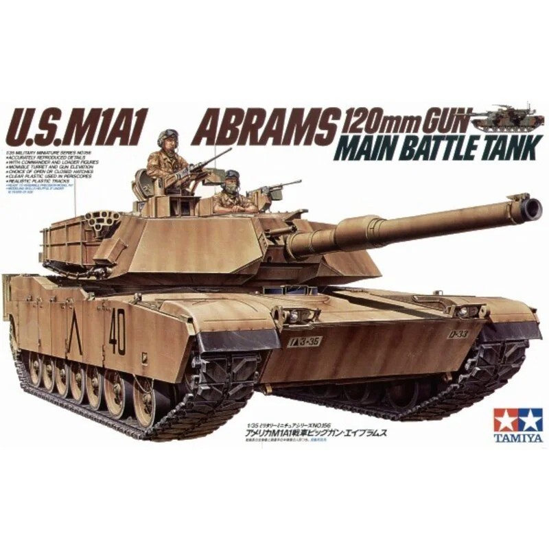 Abrams Tank U.S. 1:35, Tamiya