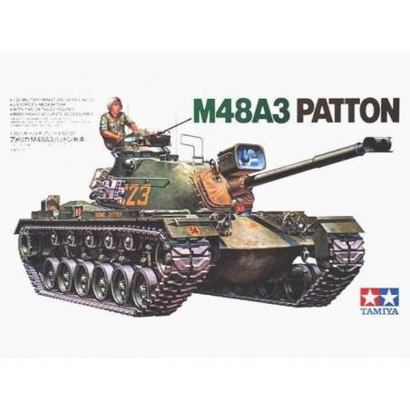 Tank Patton M48A3 1:35, Tamiya