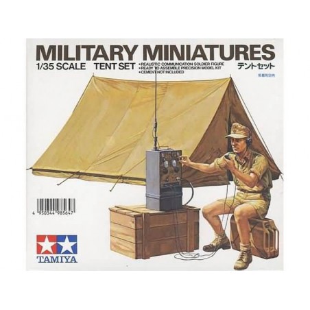 Military Miniatures, Tent Set 1:35, Tamiya