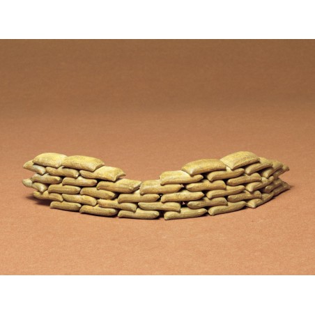 Military Miniatures, Sand Bags Set 1:35, Tamiya