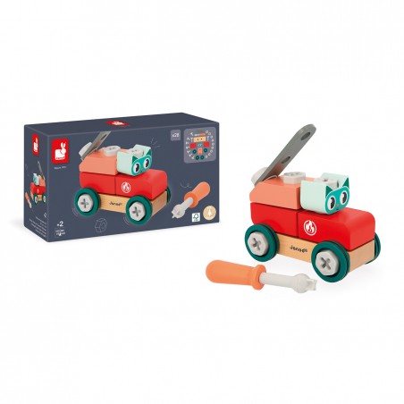 Janod Brico'kids, Wagen met kat