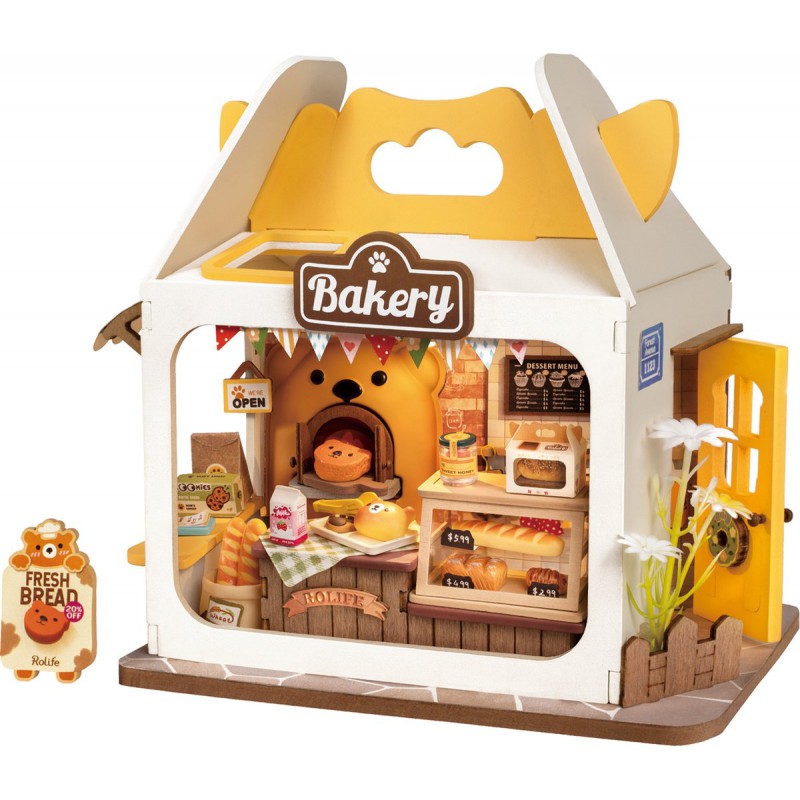 Teddy's Breadbox, Diy Miniature House, Rolife