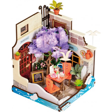 Sea Holiday Restaurant, Diy Miniature House, Rolife