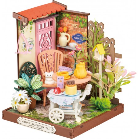 Fancy Tea Yard, Diy Miniature House, Rolife