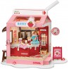 Strawberry Milk Box, Diy Miniature House, Rolife