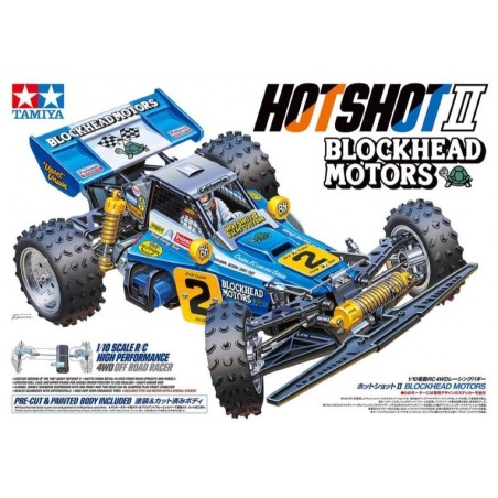 RC Hotshot II Blockhead Motors, Tamiya, Modelbouw RC