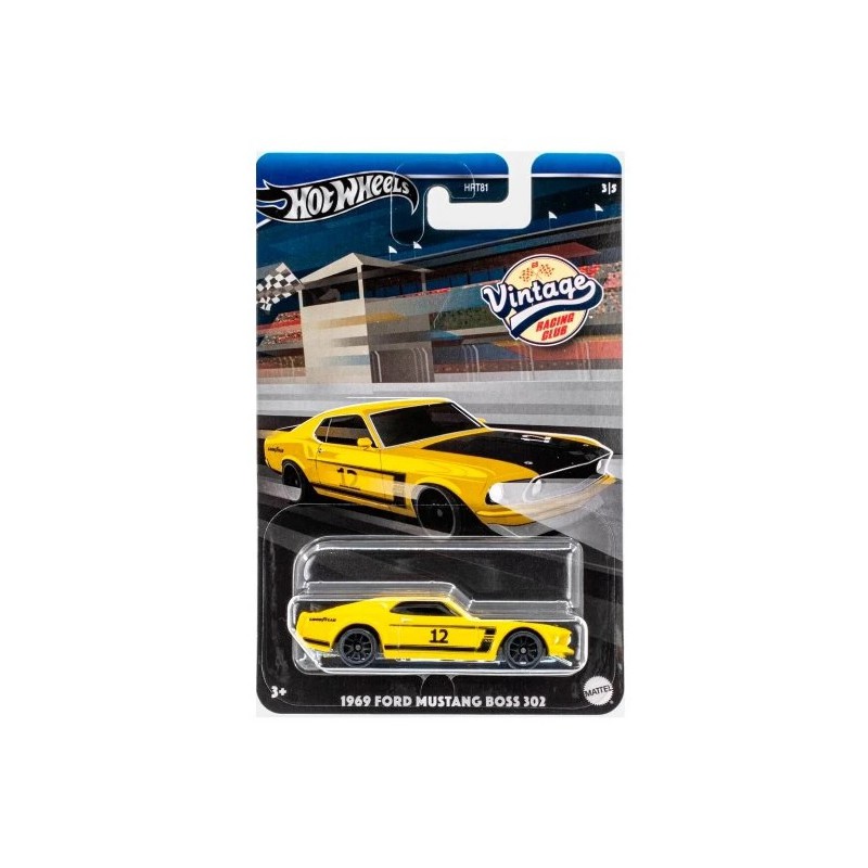 Hot Wheels Vintage 1969 Ford Mustang boss 302