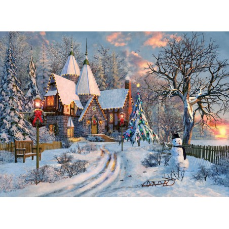 Christmas Cottage - Dominic Davison 1000stukjes, eurographics