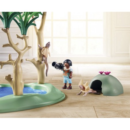 Playmobil - Wiltopia, Wombad schuilplaats 71625