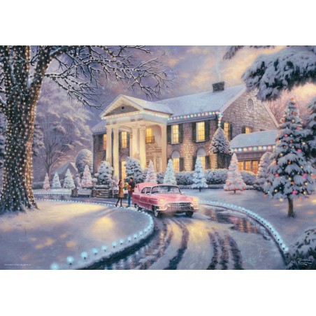 Graceland Christmas Thomas Kinkade 1000 stukjes Schmidt