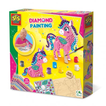 SES - Diamond painting, 3D unicorns