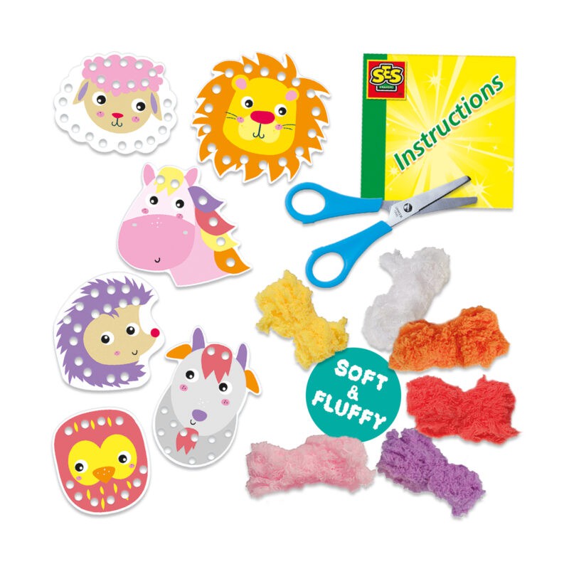 SES - Fluffy loops, zachte draad dieren