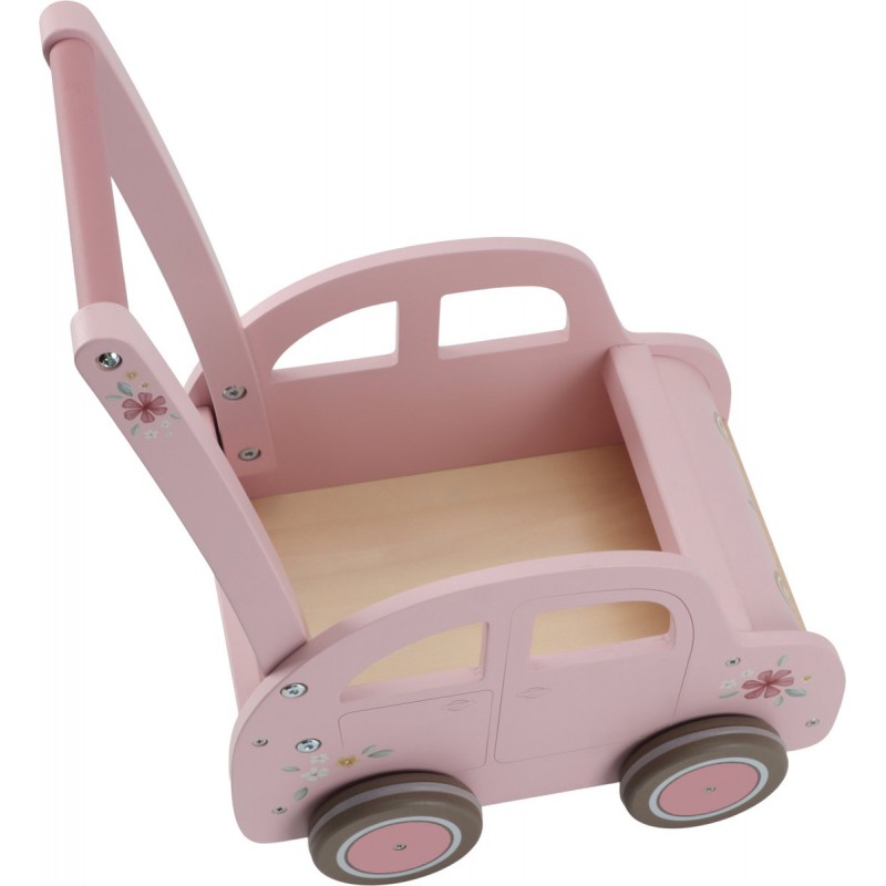 Loopwagen roze - Little Dutch