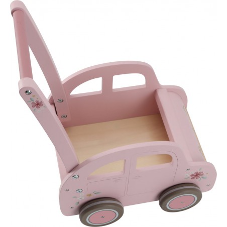 Loopwagen roze - Little Dutch