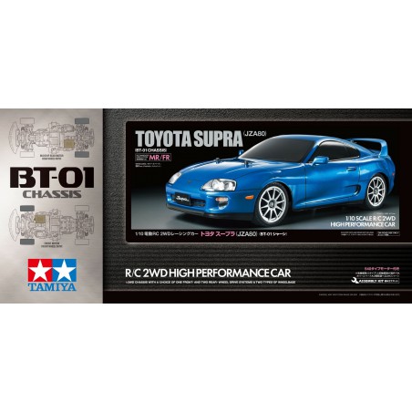 Toyota Supra  (BT-01), Tamiya, Modelbouw RC