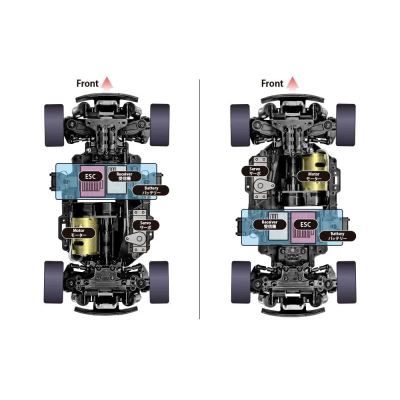 Alfa Romeo Giulia Sprint GTA (MB-01), Tamiya, Modelbouw RC