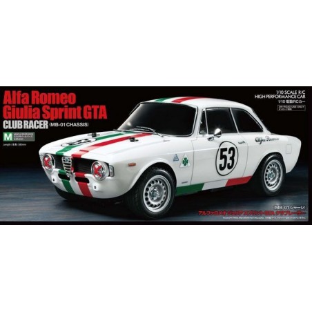 Alfa Romeo Giulia Sprint GTA (MB-01), Tamiya, Modelbouw RC