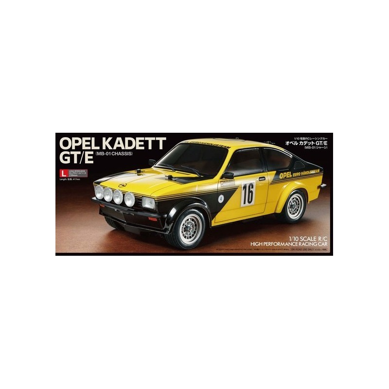 Opel Kadett GT/E (MB-01), Tamiya, Modelbouw RC