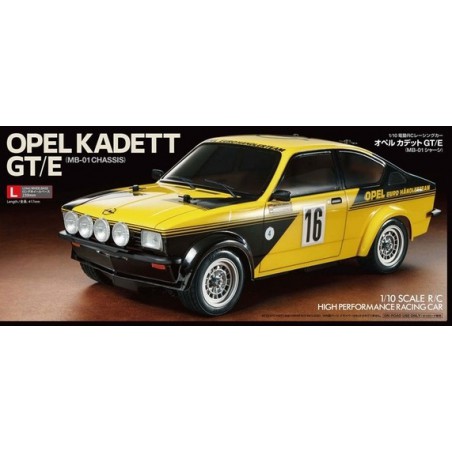 Opel Kadett GT/E (MB-01), Tamiya, Modelbouw RC