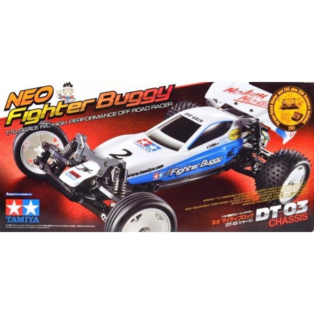 Neo Fighter Buggy (DT-03), Tamiya, Modelbouw RC