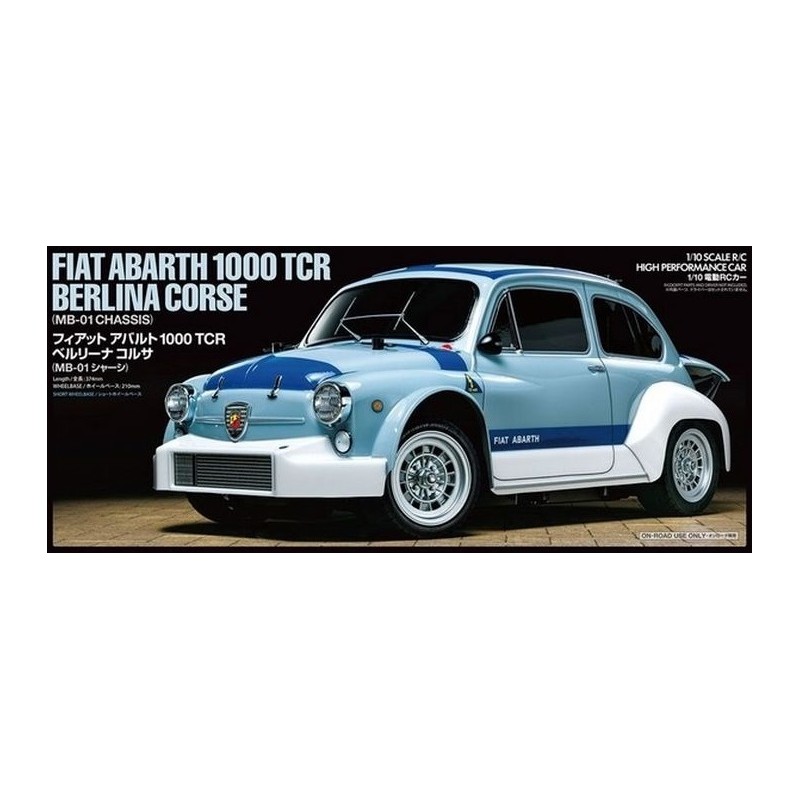 Fiat Abarth 1000 TCR (MB-01), Tamiya, Modelbouw RC