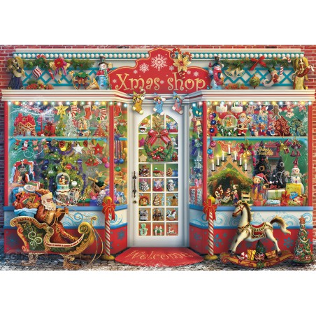 Christmas Emporium, kerst puzzel (1000) Gibsons