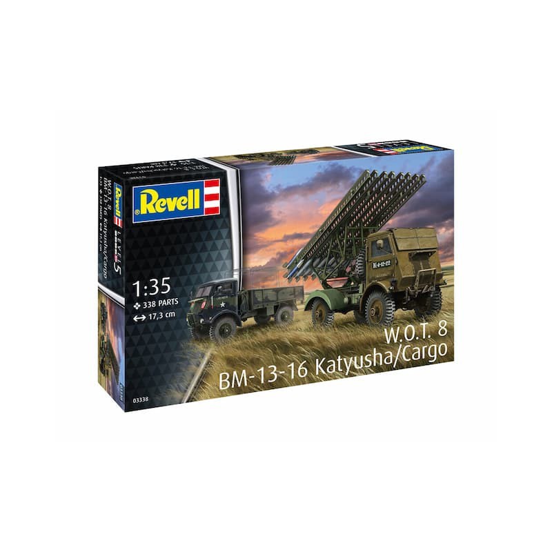 BM-13-16 ON W.O.T. 8 Chassis, Revell