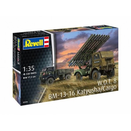 BM-13-16 ON W.O.T. 8 Chassis, Revell