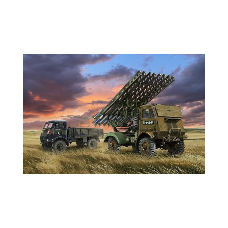 BM-13-16 ON W.O.T. 8 Chassis, Revell