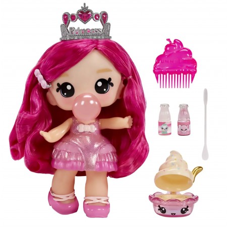 Yummiland, Large doll + lipgloss pet - Bianca Bubblegum