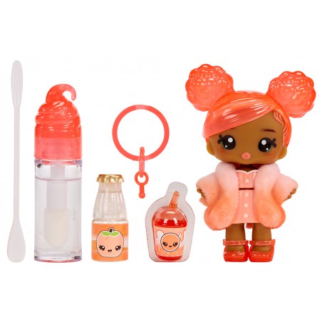 Yummiland, Lipgloss + small doll - Piper Peach