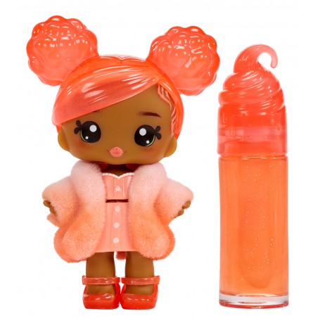 Yummiland, Lipgloss + small doll - Piper Peach