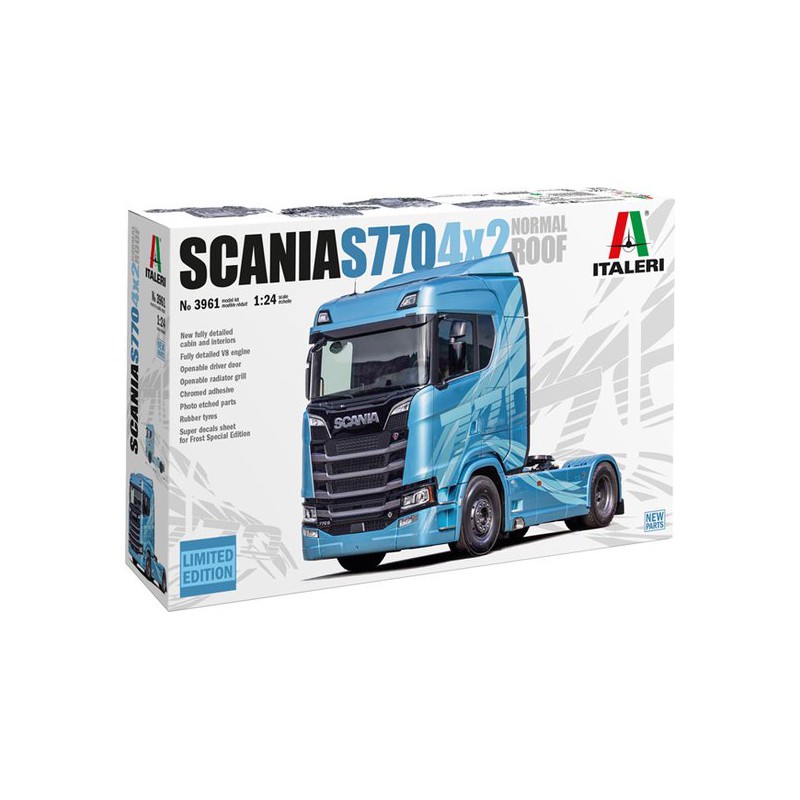 Scania S770 4x2 Normal Roof 1:24, Italeri