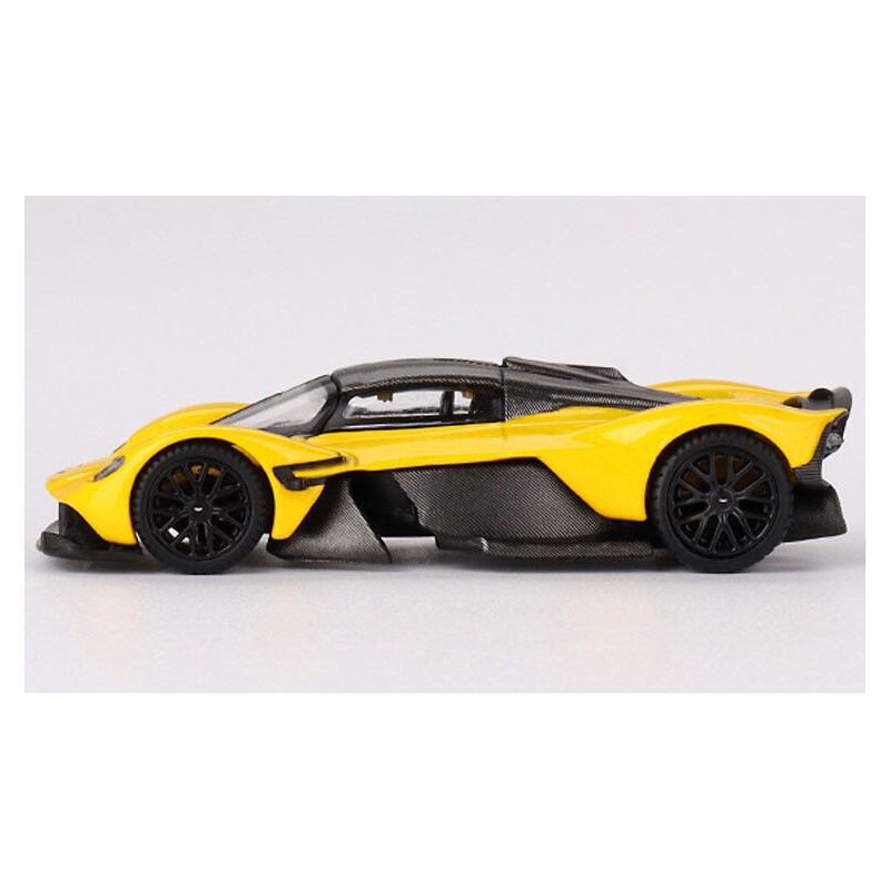 Aston Martin Valkyrie Yellow 1:64, Mini GT