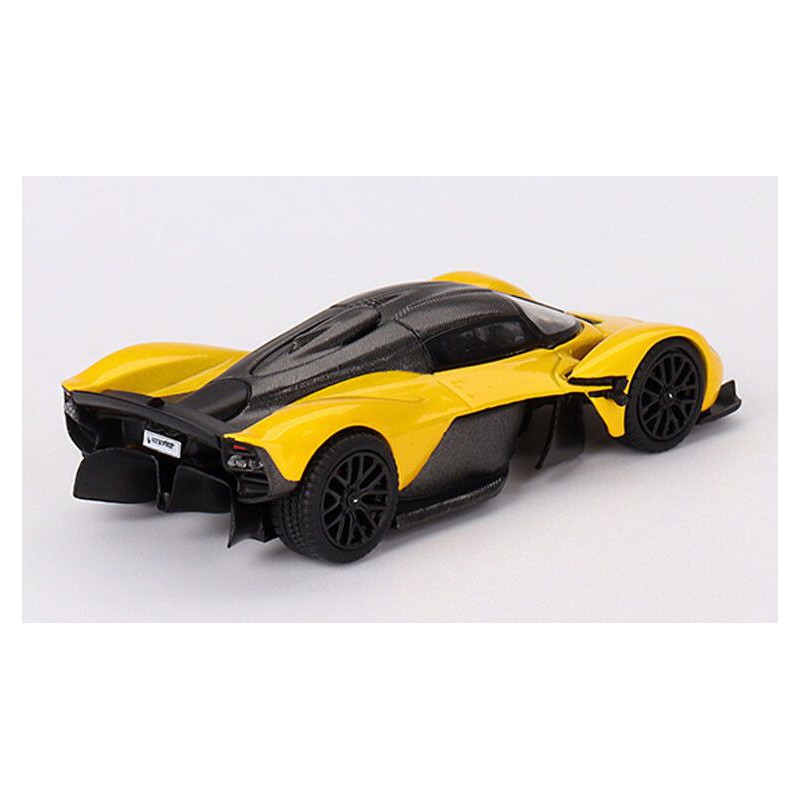 Aston Martin Valkyrie Yellow 1:64, Mini GT