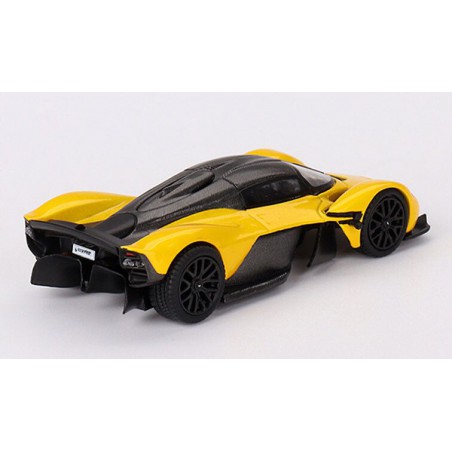 Aston Martin Valkyrie Yellow 1:64, Mini GT