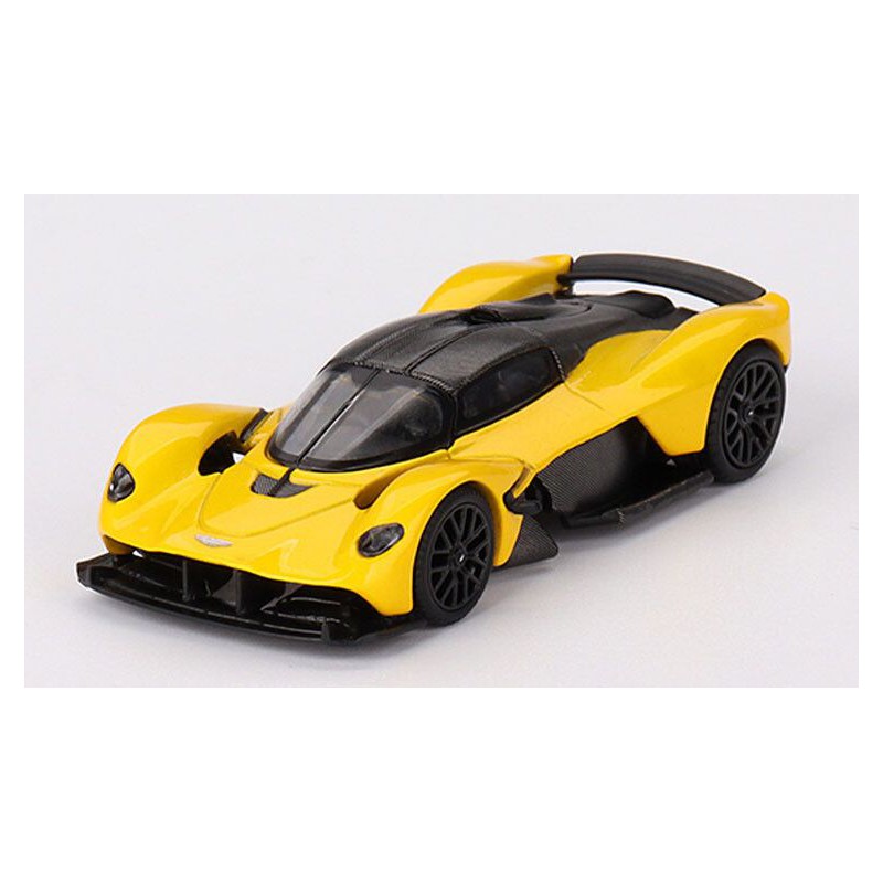 Aston Martin Valkyrie Yellow 1:64, Mini GT