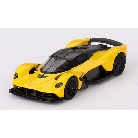 Aston Martin Valkyrie Yellow 1:64, Mini GT